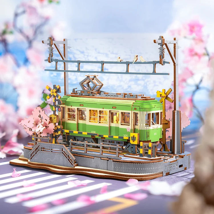 Sakura Journey - Rompecabezas 3D - Maqueta de Madera Rolife