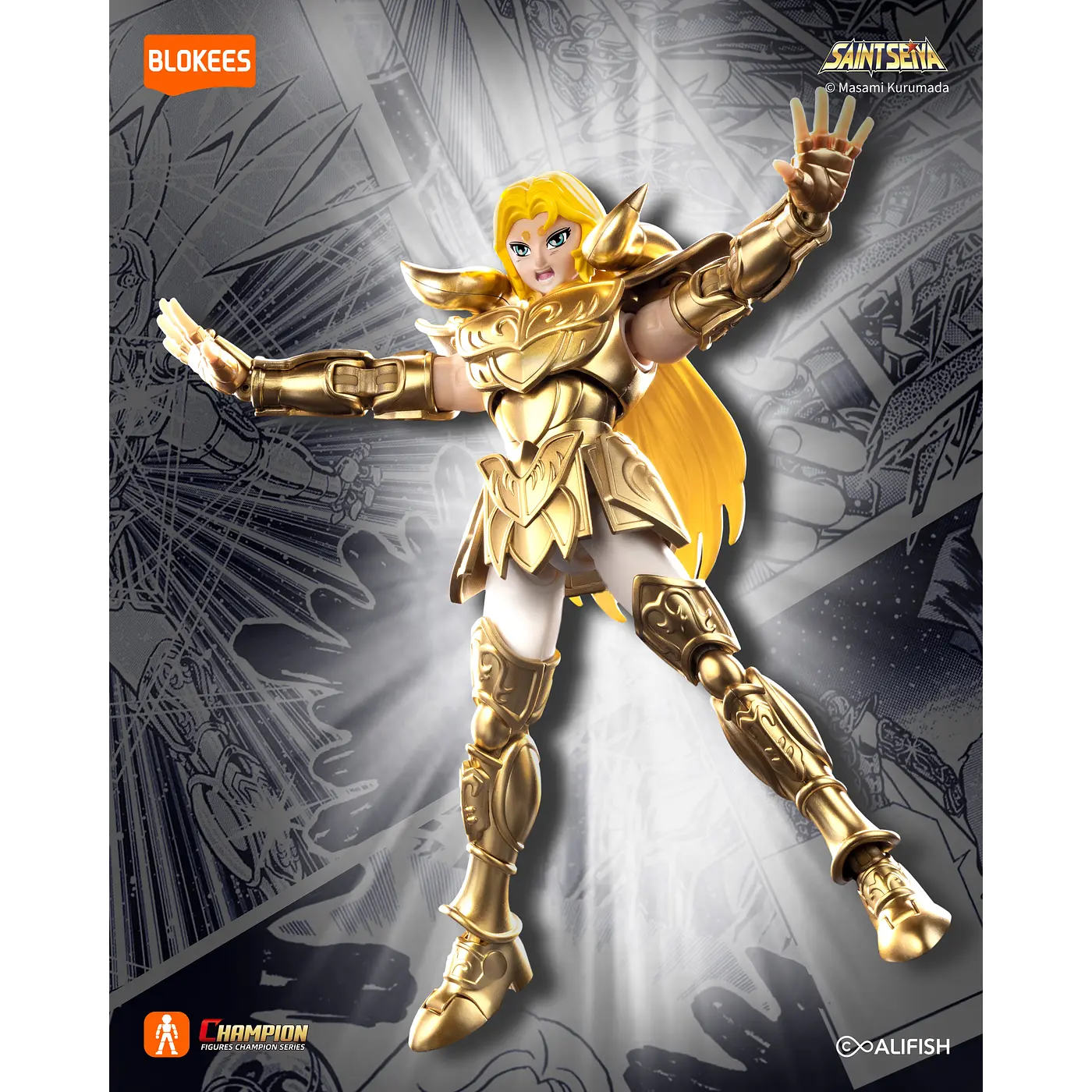 Mu de Aries - Saint Seiya Champion Class - Model Kit - BLOKEES