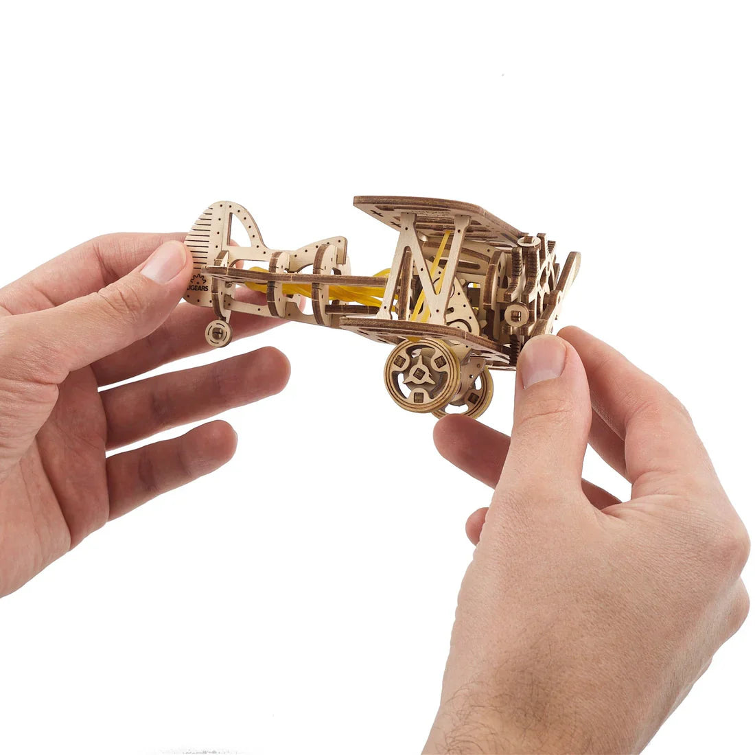 Mini Biplane -  Puzle 3D de Madera - Ugears