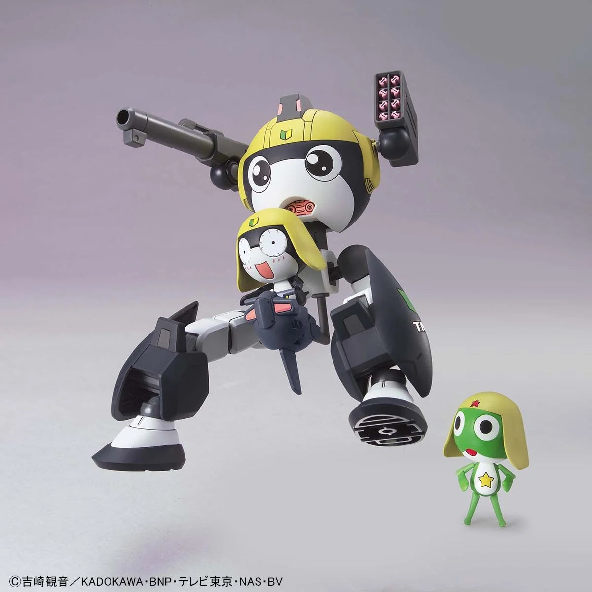 SERGENT KERORO PLAMO COLLECTION TAMAMA ROBO - Model Kit Articulado - Bandai