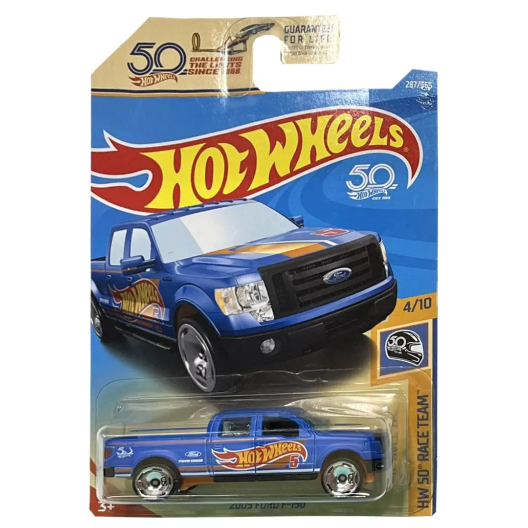 2009 Ford F-150 - 50 Race Team 4/10 - Hot Wheels