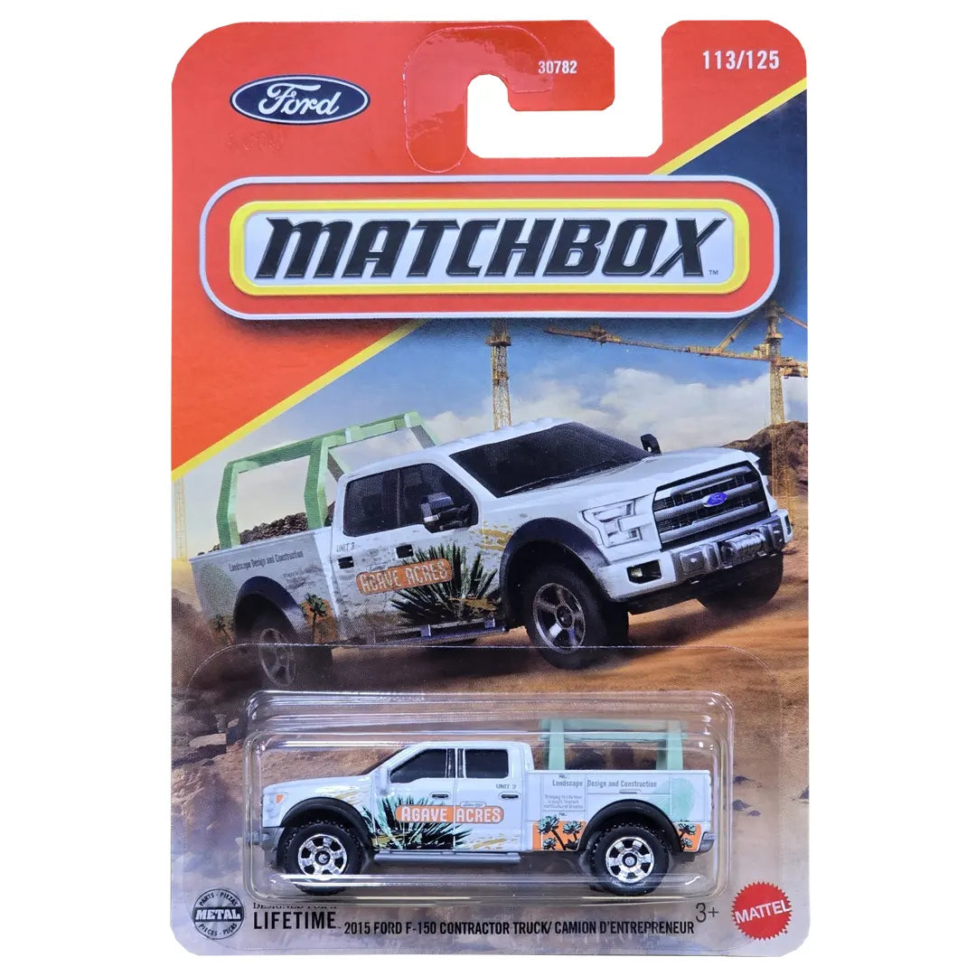2015 Ford F-150 Contractor Truck - 113/125 - 2025 - Matchbox