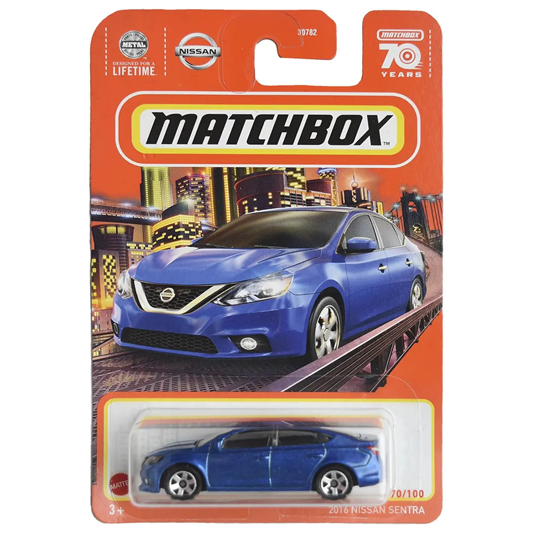 2016 Nissan Sentra - 70/100 - 2022 - Matchbox