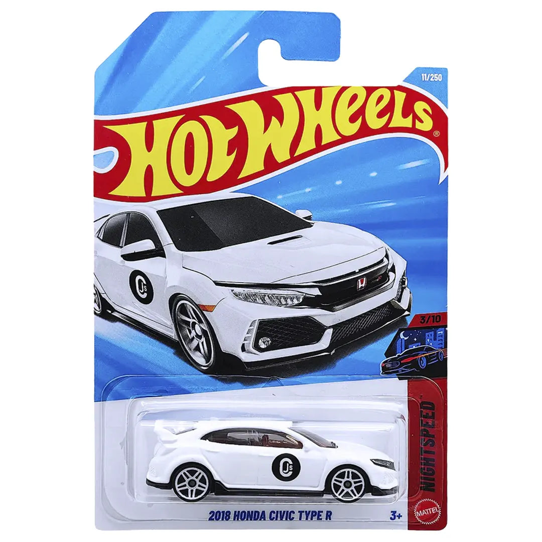 2018 Honda Civic Type R - NightSpeed 3/10 - Hot Wheels