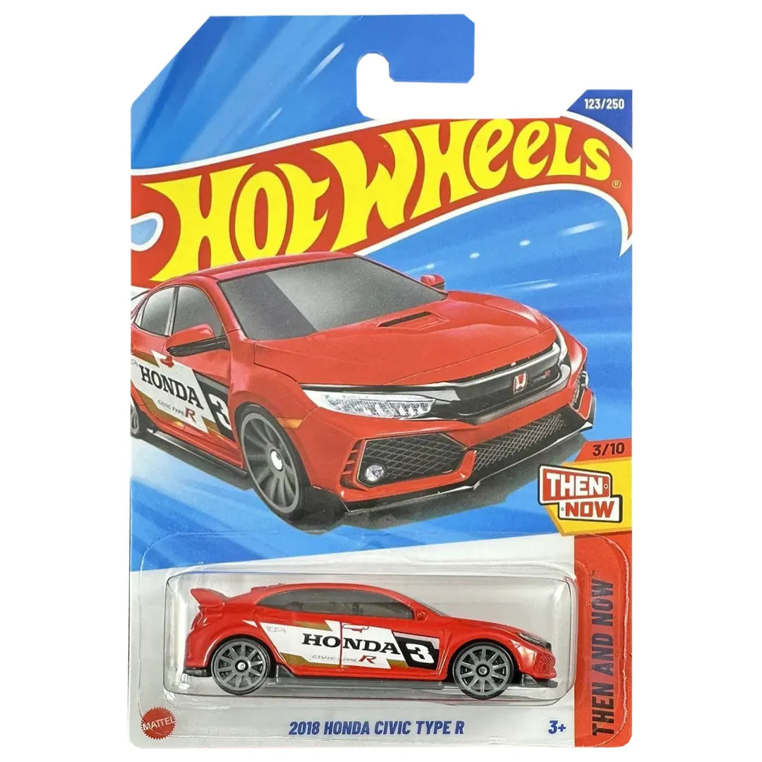 2018 Honda Civic Type R - Then and Now 3/10 - Hot Wheels