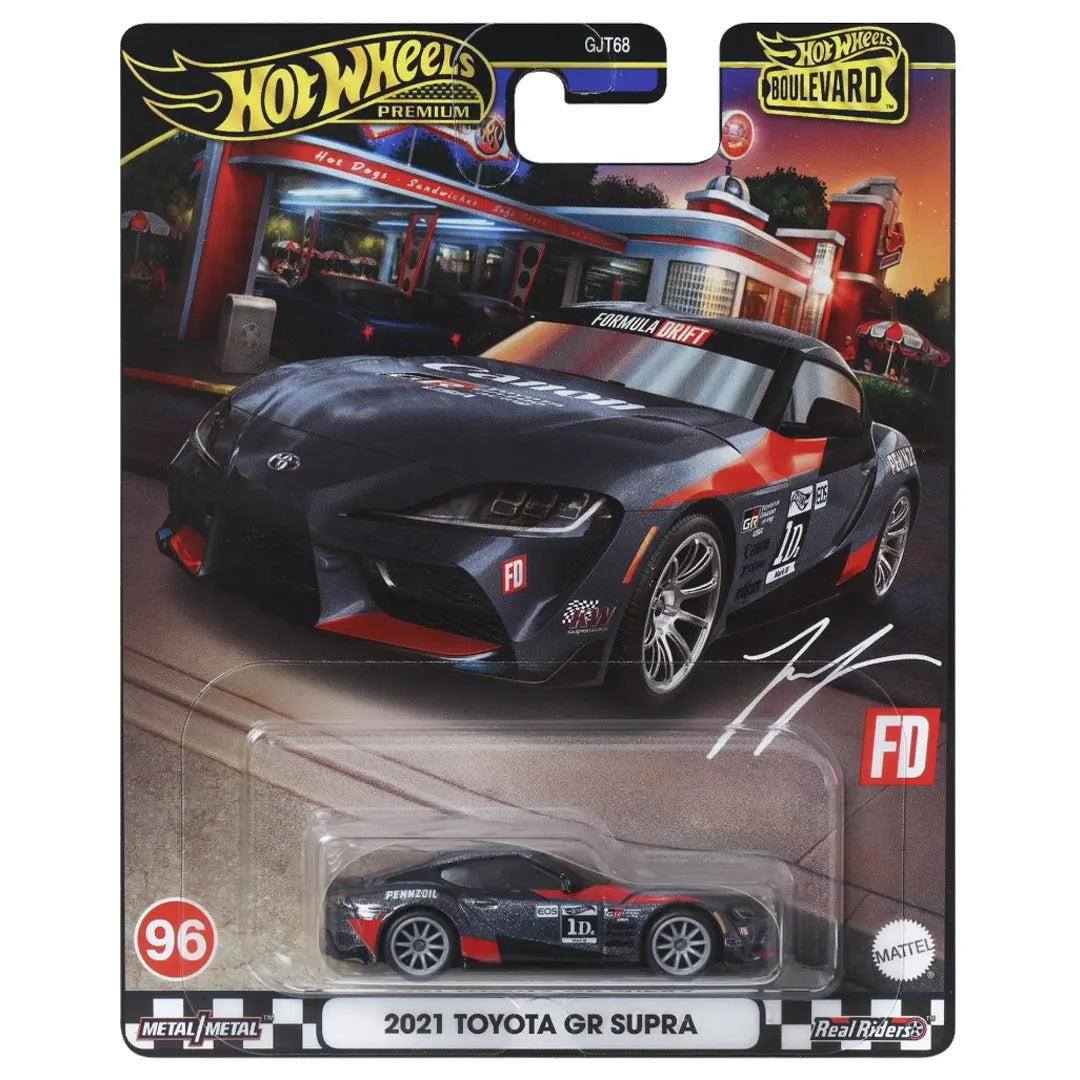2021 Toyota Gr Supra - Boulevard 96 - Hot Wheels