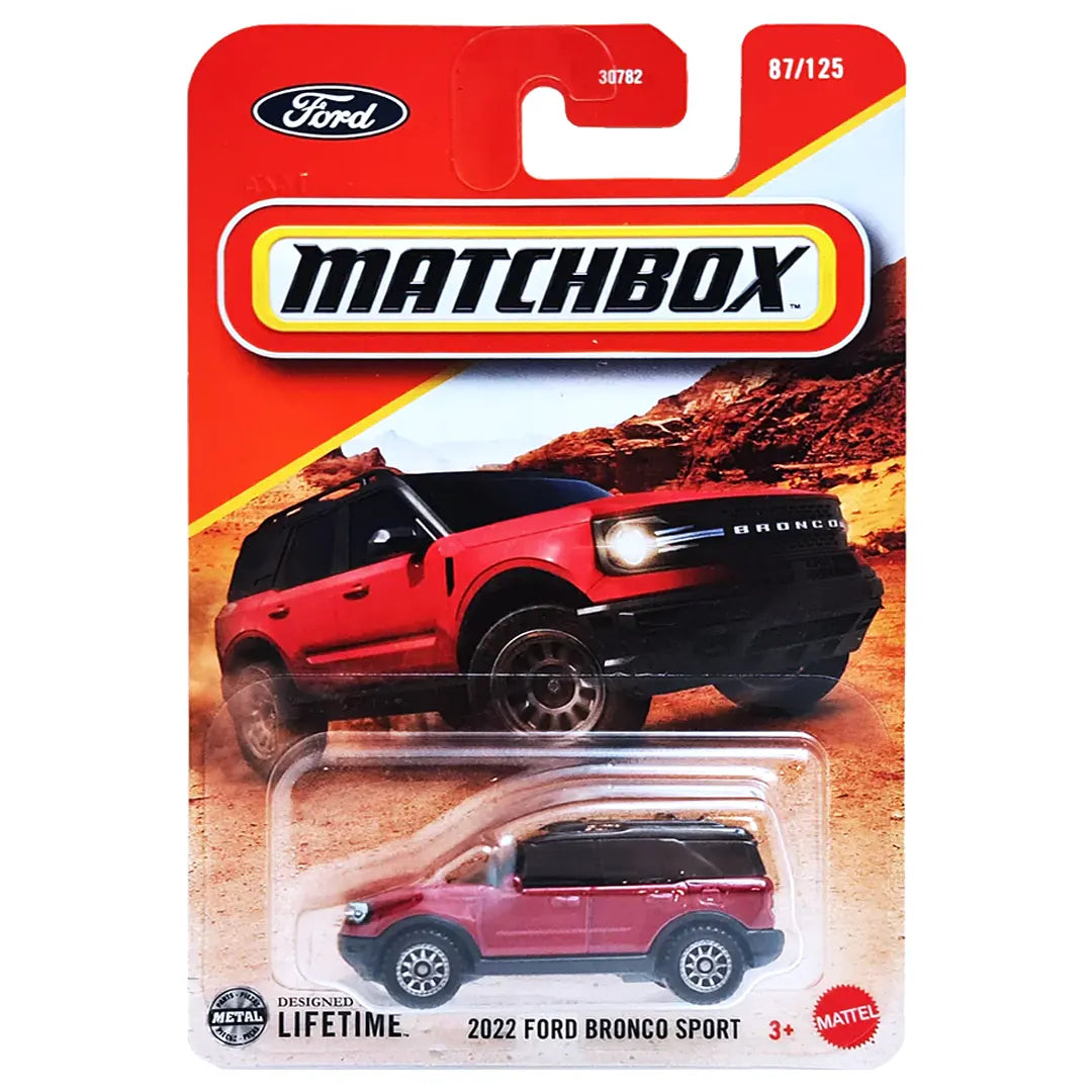 2022 Ford Bronco Sport - 87/125 - 2025 - Matchbox