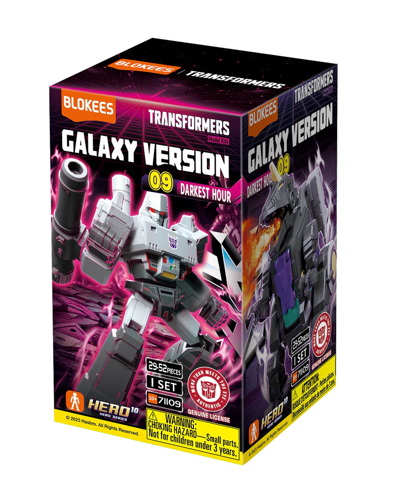 Figura Sorpresa - Transformers Galaxy Version 09 Darkest Hour - Model Kit - BLOKEES
