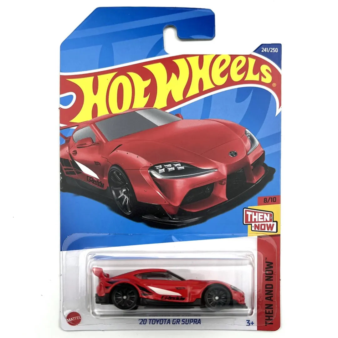 20 Toyota Gr Supra - Then and Now 8/10 - Hot Wheels