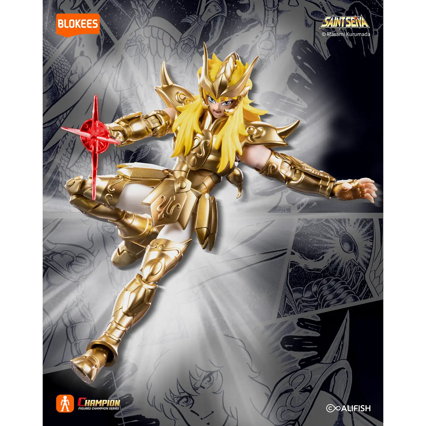 Milo de Escorpio - Saint Seiya Champion Class - Model Kit - BLOKEES