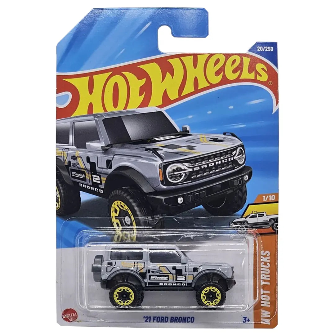 21 Ford Bronco - Hot trucks 1/10 - Hot Wheels