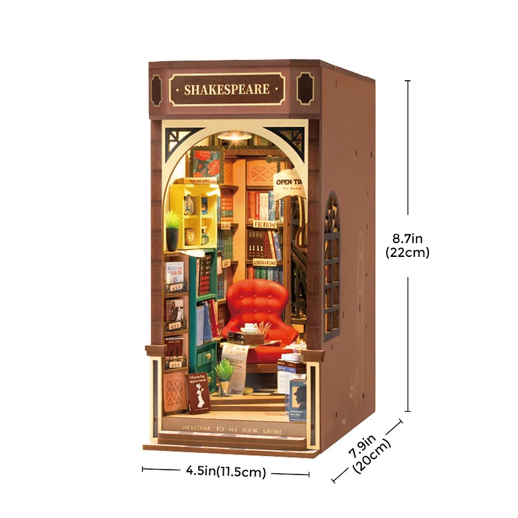 Bookstore - Sujeta Libros - Maqueta Rolife