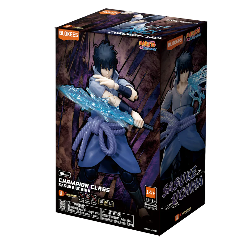 Sasuke Uchiha - Champion Class 04 - Model Kit Articulado - BLOKEES
