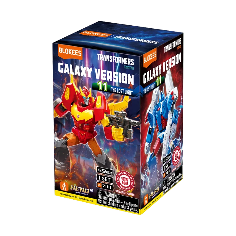 Figura Sorpresa - Transformers Galaxy Version 11 The Lost Light - Model Kit - BLOKEES