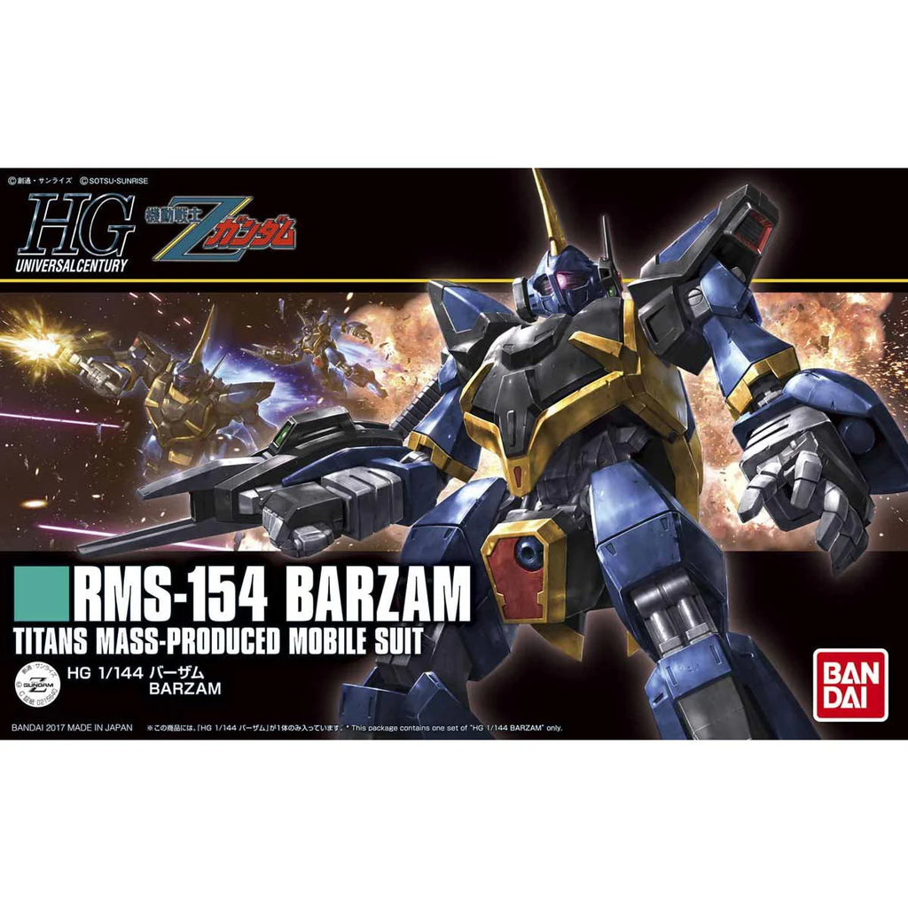 HG 1/144 BARZAM - Model Kit Articulado - Bandai