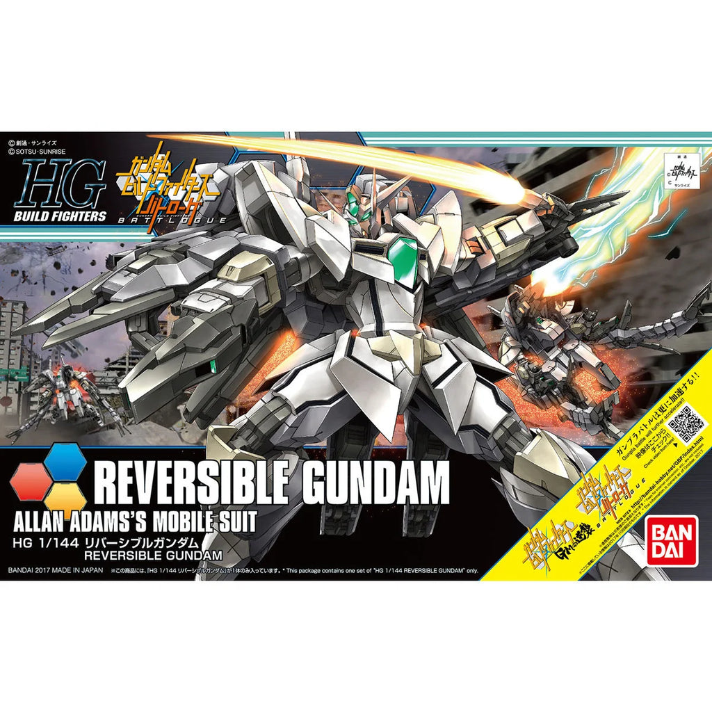 HG 1/144 REVERSIBLE GUNDAM - Model Kit Articulado - Bandai