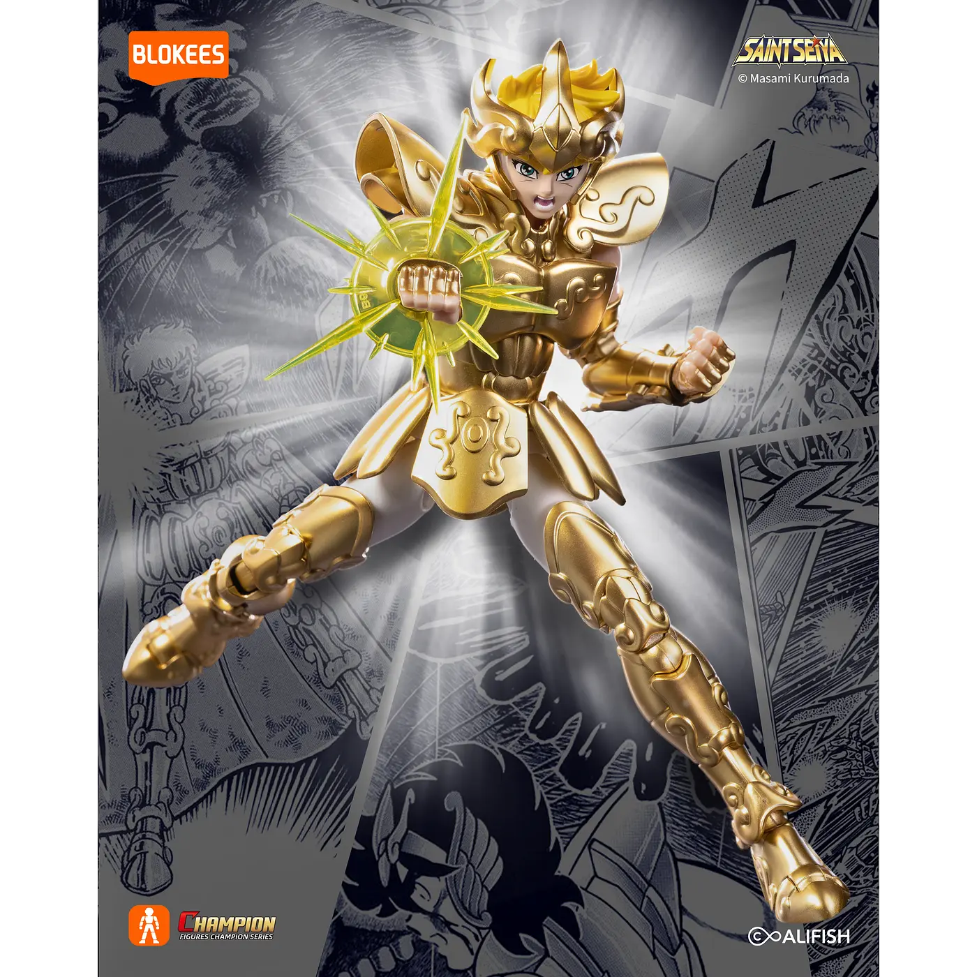 Aiolia de Leo - Saint Seiya Champion Class - Model Kit - BLOKEES