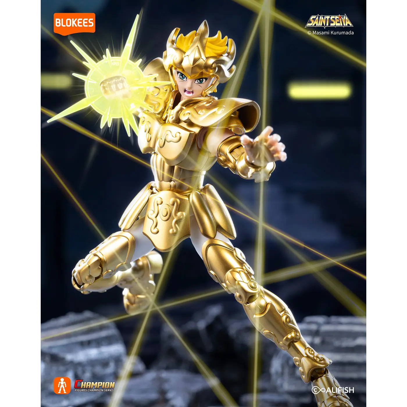 Aiolia de Leo - Saint Seiya Champion Class - Model Kit - BLOKEES