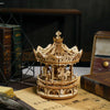 Romantic Carousel - Caja Musical Armable - Robotime