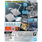 ACTION BASE 7 [CLEAR COLOR] - MIRROR STICKERS SET - Herramientas Model Kit - Bandai