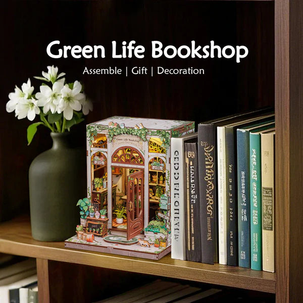 Green Life Bookshop - Book Nook - Cutebee