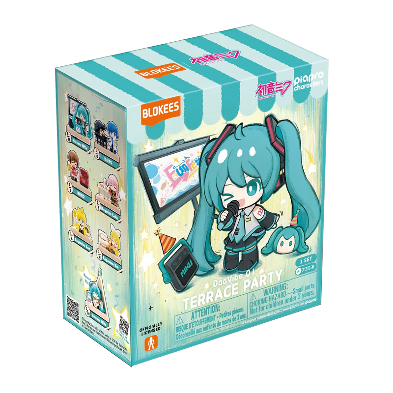 Blind Box Hatsune Miku - DaaVibe 01 Terrace Party - Model Kit - BLOKEES
