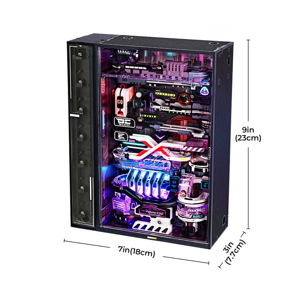 The Future City Laberinto - Maqueta de Madera ROKR