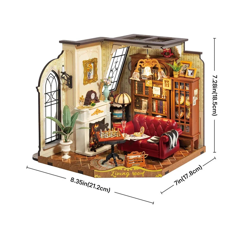 Catherine's Living Room - Maqueta a Escala - Rolife