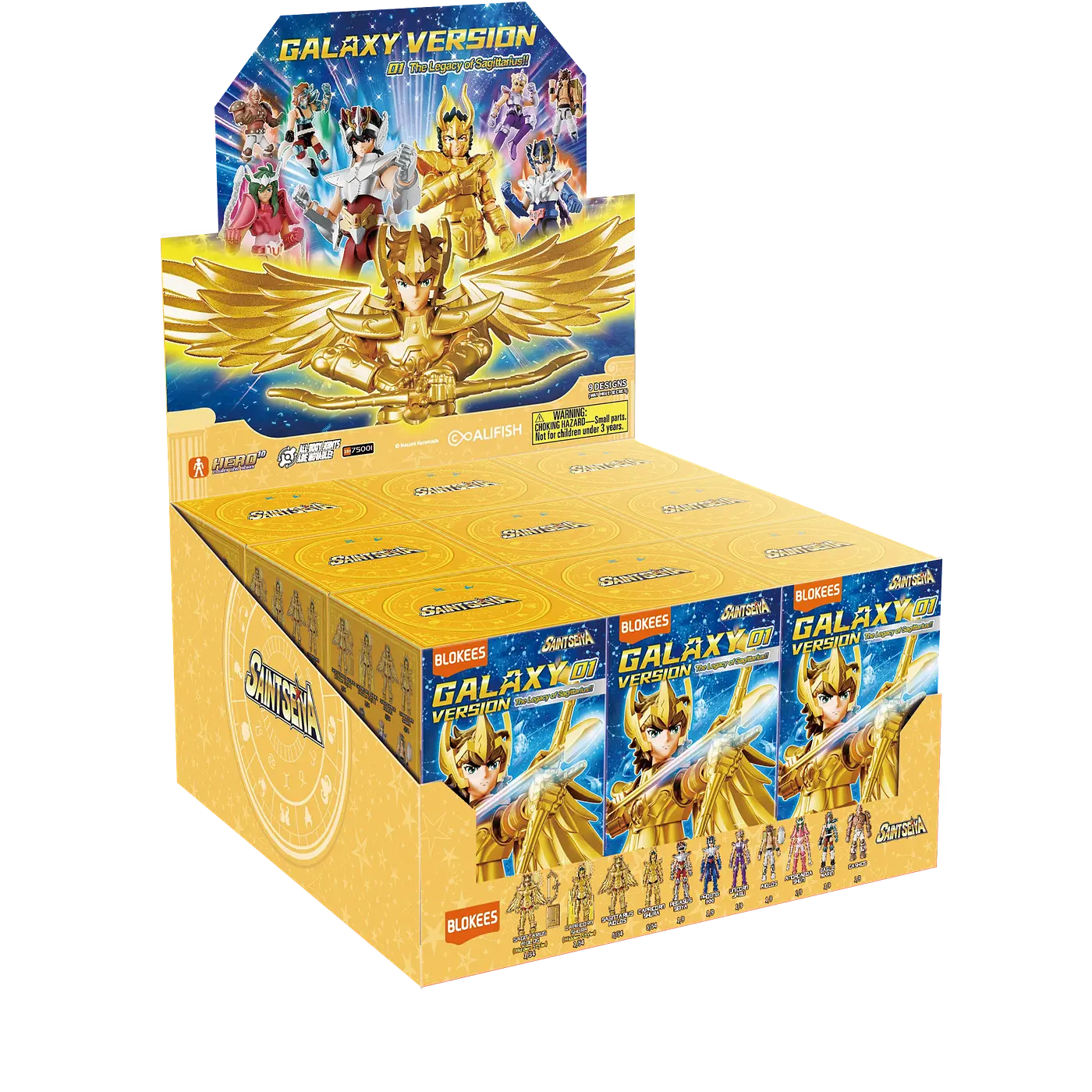 Figura Sorpresa - Saint Seiya Galaxy Version - Model Kit - BLOKEES