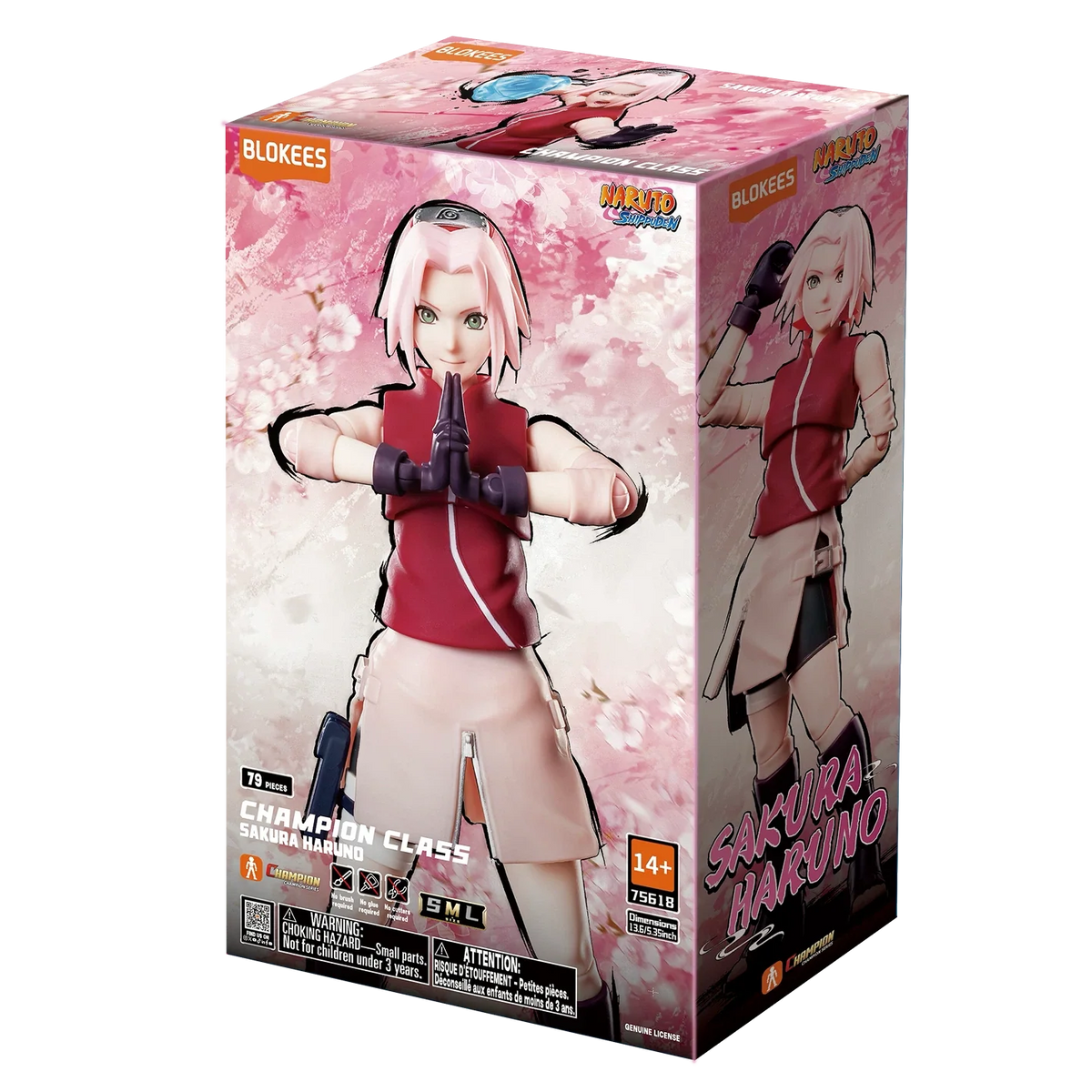 Sakura Haruno - Naruto Champion Class 07 - Model Kit Articulado - BLOKEES