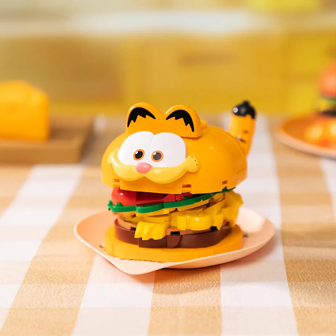 Garfield Burger - Armables con Bloques - Pantasy