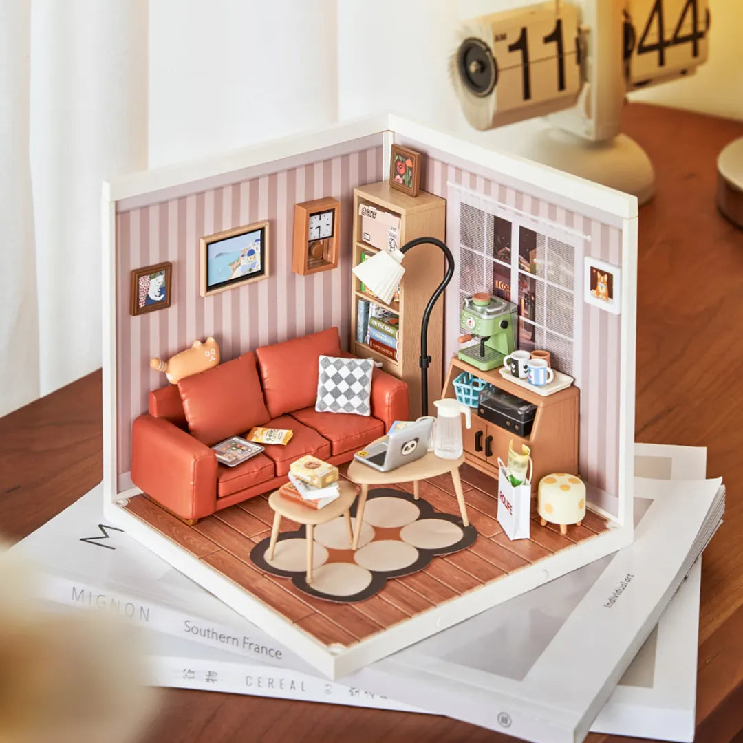 Cozy Living Lounge - Maqueta a Escala - Rolife