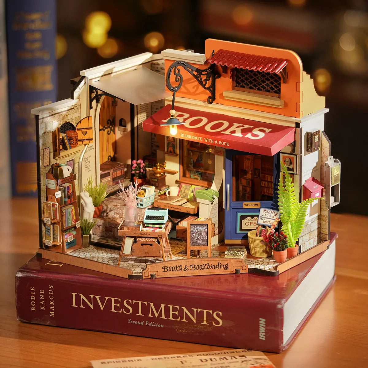 Corner Bookstore - Maqueta a Escala - Rolife