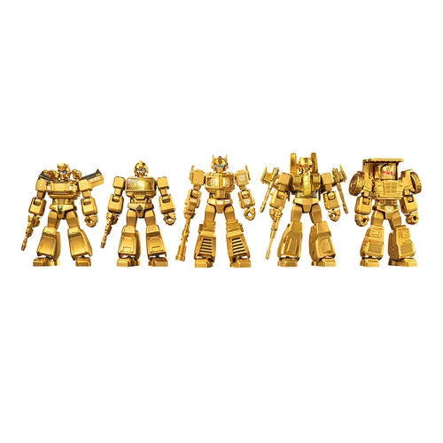 SET 5 FIGURAS - Transformers-X Yearly Version 2024 The Golden Lagoon - Model Kit Articulado - BLOKEES