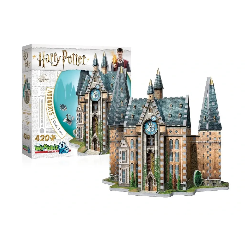 HOGWARTS - CLOCK TOWER - Harry Potter - Wrebbit Rompecabezas 3D