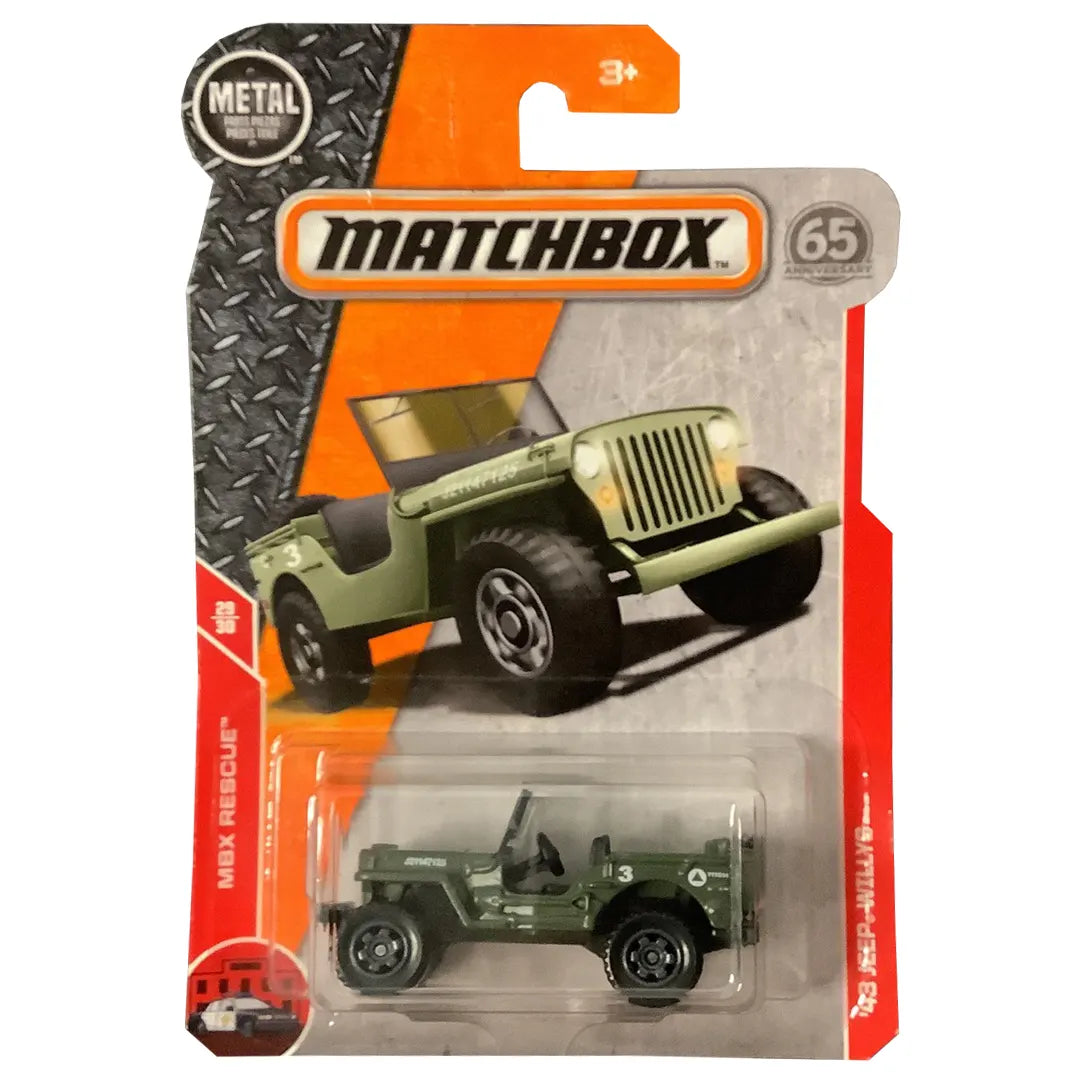 43 Jeep Willys - 121/125 - 2017 - Matchbox