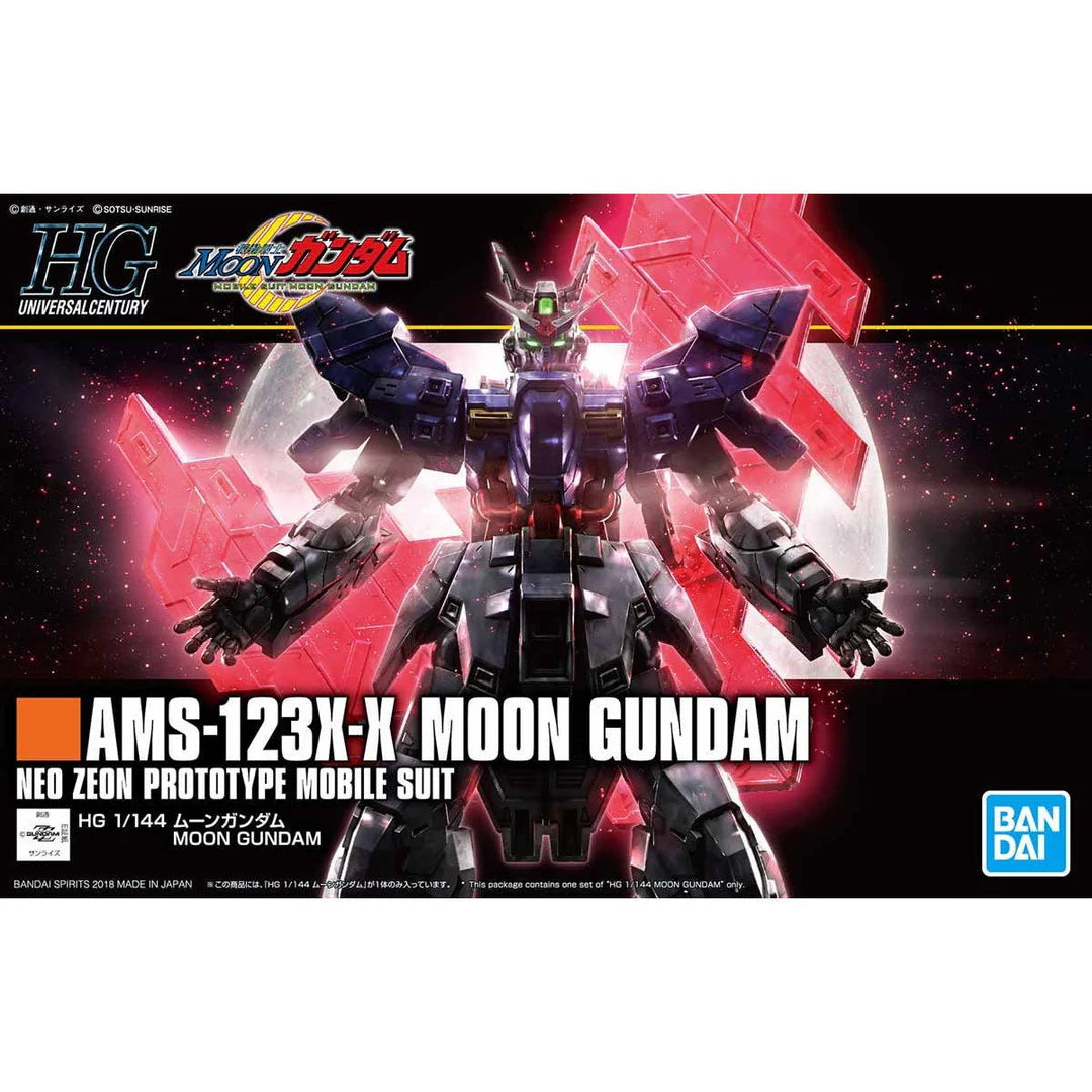 1/144 HGUC MOON GUNDAM - Model Kit Articulado - Bandai