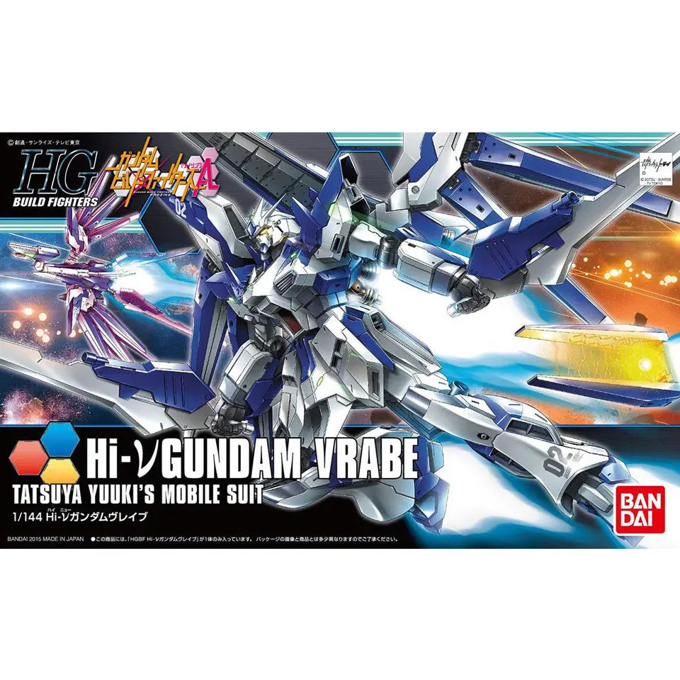 HGBF 1/144 Hi-NU GUNDAM VRABE - Model Kit Articulado - Bandai