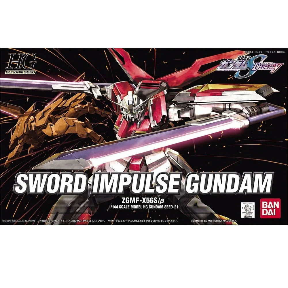 HG SWORD IMPULSE GUNDAM - Model Kit Articulado - Bandai