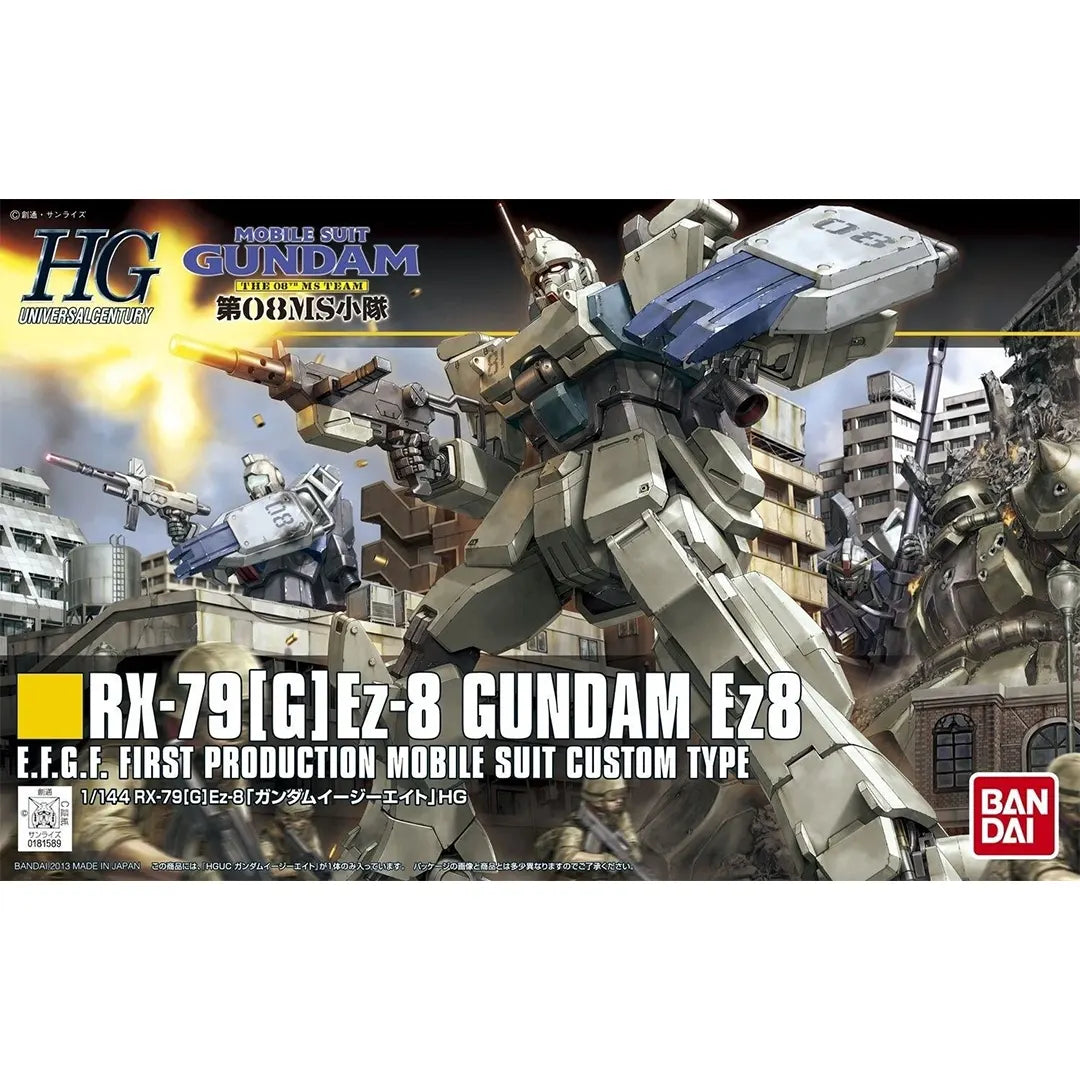 HG 1/144 HGUC GUNDAM Ez8 - Model Kit Articulado - Bandai