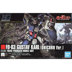 HGUC 1/144 GUSTAV KARL(UNICORN Ver.) - Model Kit Articulado - Bandai