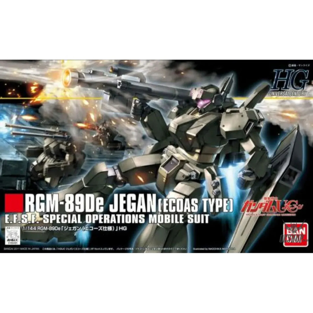 HGUC 1/144 JEGAN ECHOES TYPE - Model Kit Articulado - Bandai