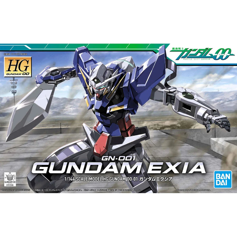 HG 1/144 Exia - Model Kit Articulado - Bandai