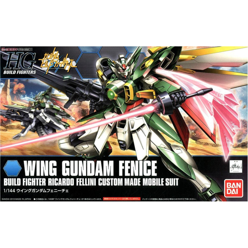 HGBF 1/144  WING GUNDAM FENICE - Model Kit Articulado - Bandai