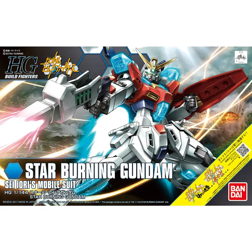 HG 1/144 STAR BURNING GUNDAM - Model Kit Articulado - Bandai