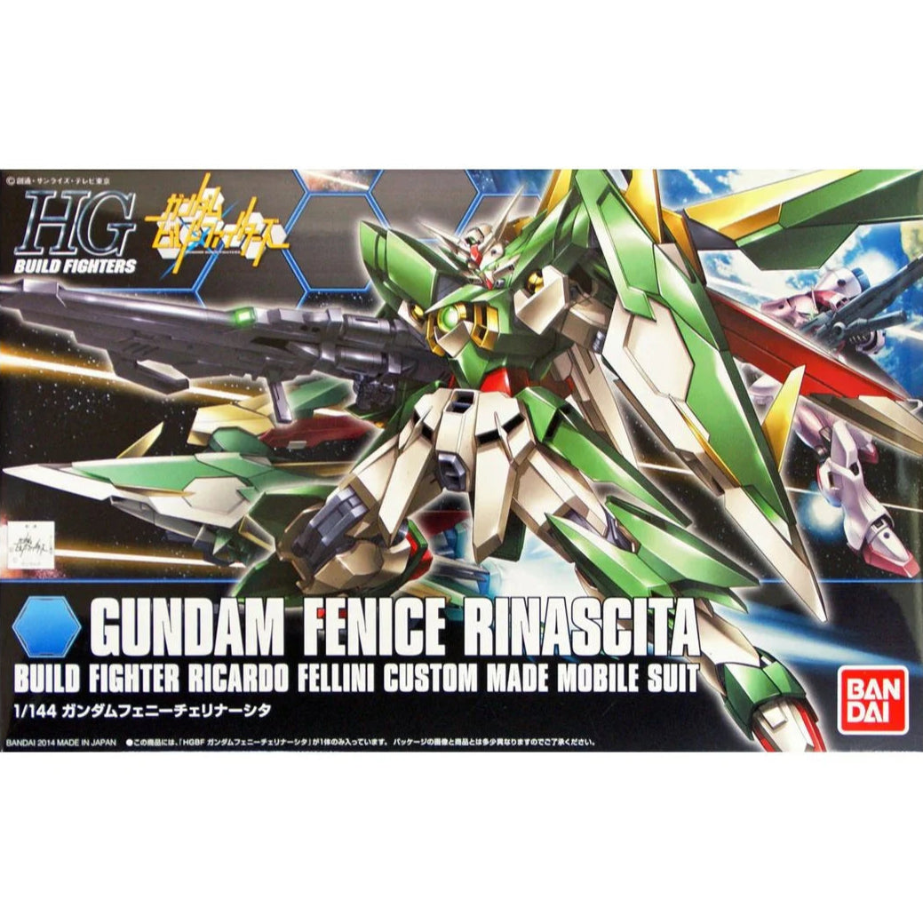 HGBF 1/144 GUNDAM FENICE RINASCITA - Model Kit Articulado - Bandai