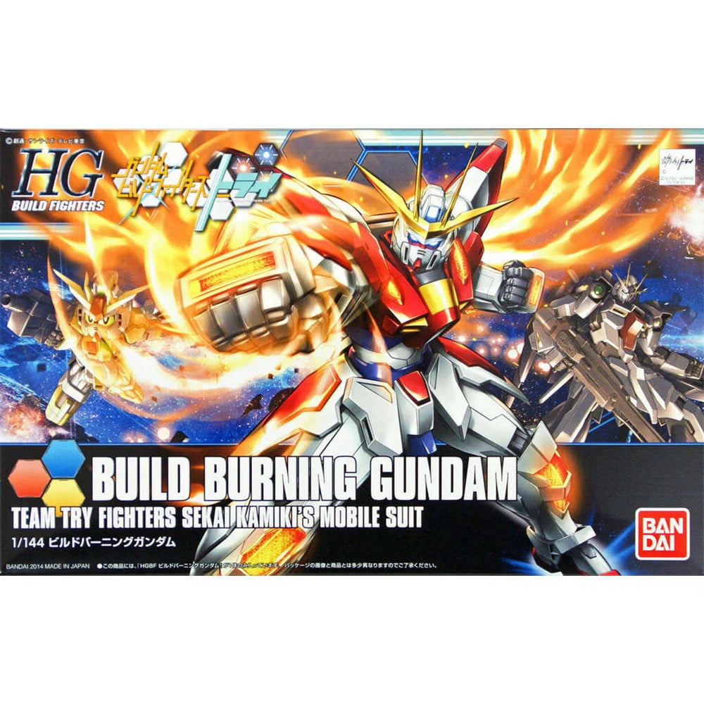 HGBF 1/144 BUILD BURNING GUNDAM - Model Kit Articulado - Bandai