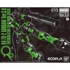 MG 1/100 RX-78-2 GUNDAM Ver.3.0 [RECIRCULATION COLOR/NEON GREEN] - Model Kit Articulado - Bandai