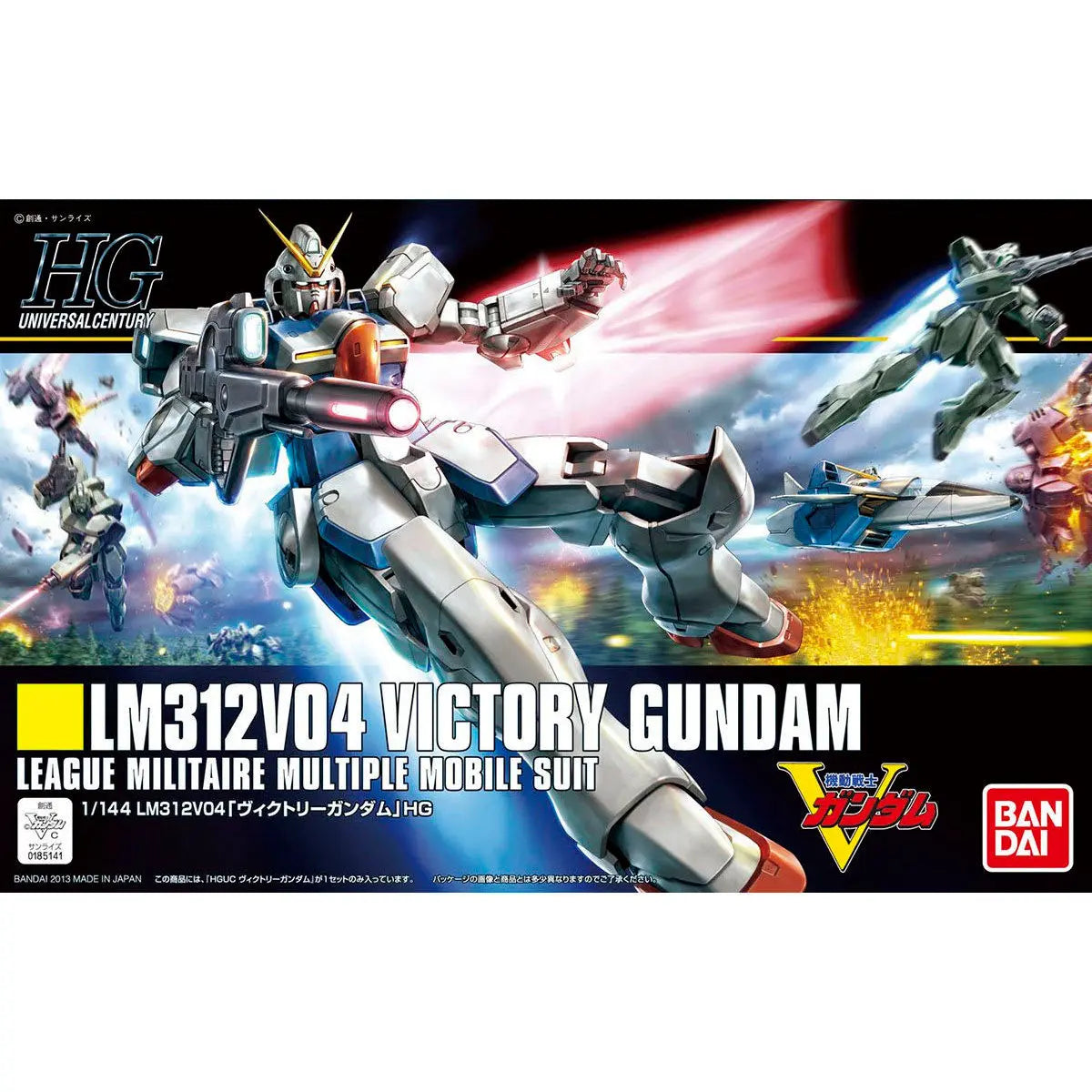 HGUC 1/144 LM312V04 VICTORY GUNDAM - Model Kit Articulado - Bandai