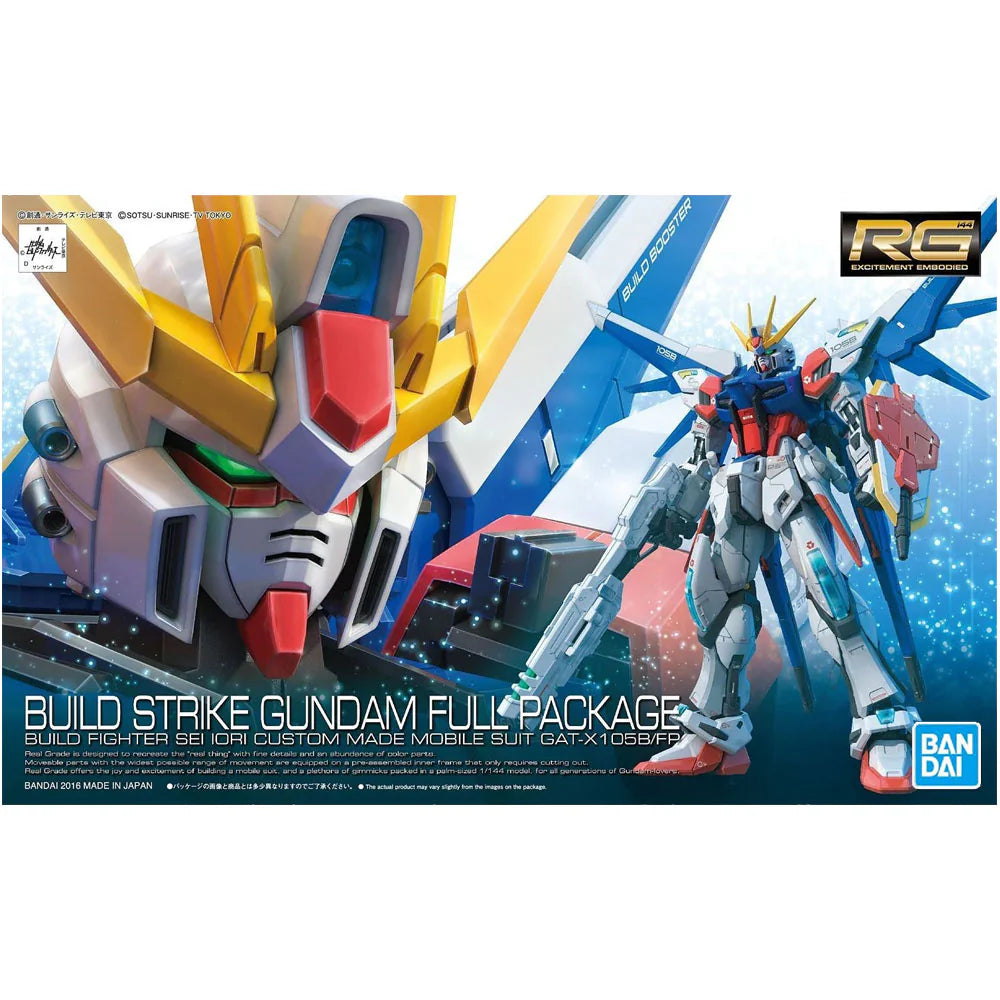 RG 1/144 BUILD STRIKE GUNDAM FULL PACKAGE - Model Kit Articulado - Bandai